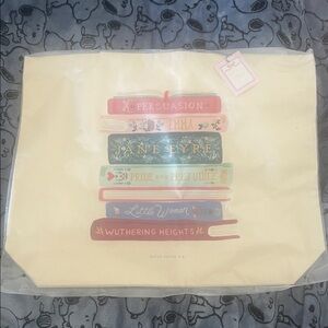 LAST ONE!!! ($45) Rifle Paper Co. Ladies Night Book Club Canvas Tote